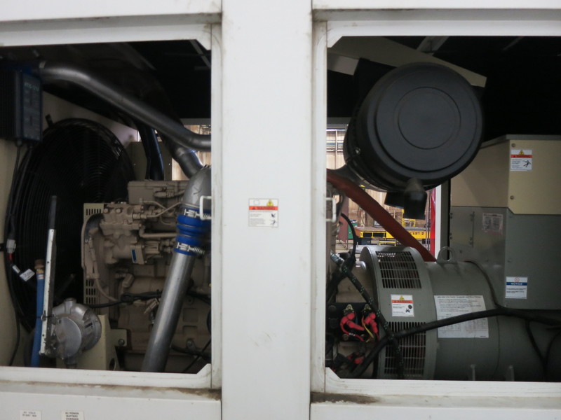 Used Doosan / Cummins G290 Rental Grade Diesel Generator, 89 Hrs EPA Tier 3