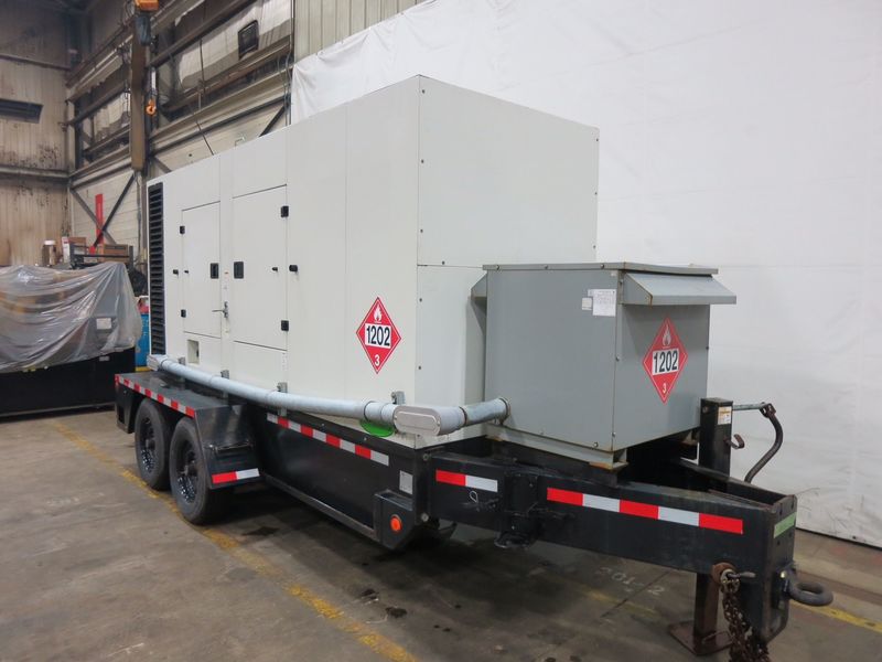 Used Doosan / Cummins G290 Rental Grade Diesel Generator, 3397 Hrs EPA Tier 3