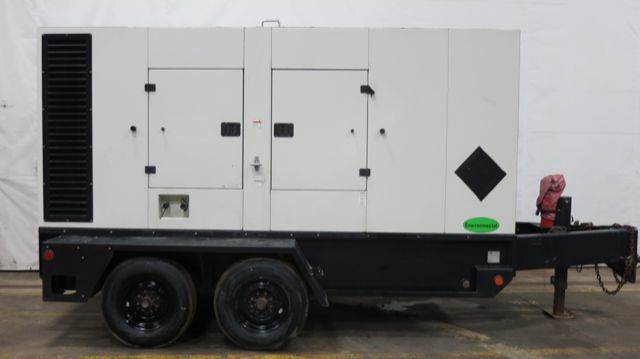 Used Doosan / Cummins G290 Rental Grade Diesel Generator, 3090 Hrs EPA Tier 3