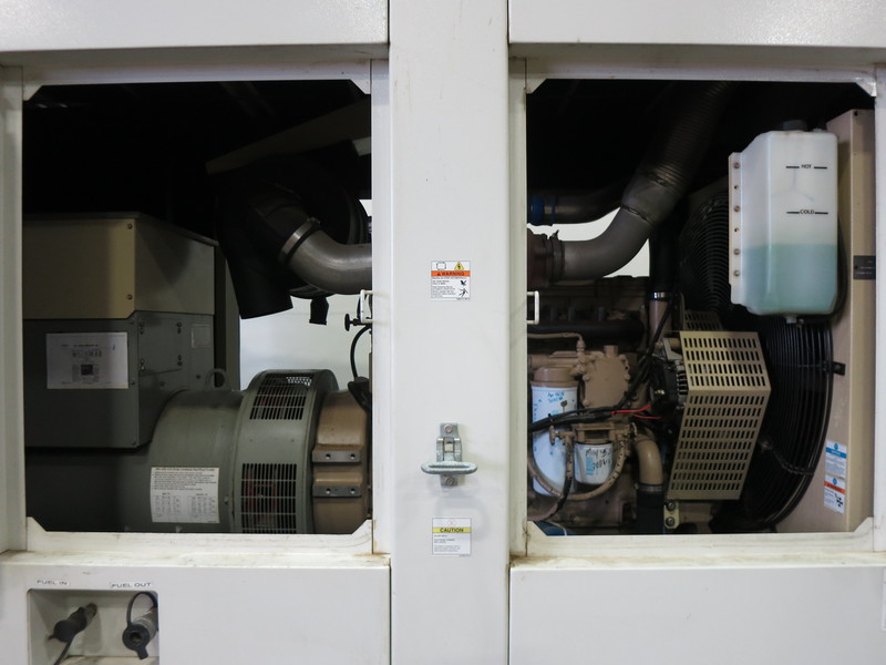 Used Doosan / Cummins G290 Rental Grade Diesel Generator, 3090 Hrs EPA Tier 3