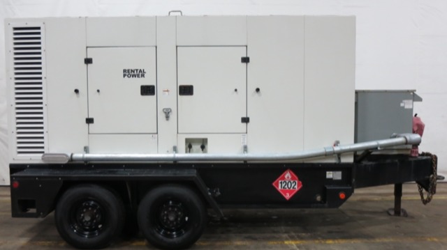Used Doosan / Cummins G290 Rental Grade Diesel Generator, 4254 Hrs EPA Tier 3 Flex