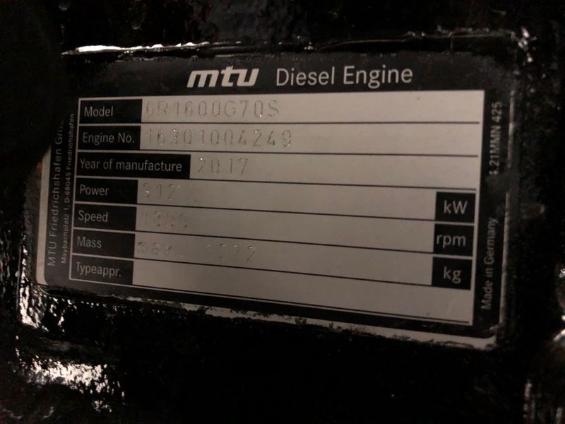 New MTU DS230 Diesel Generator 0 Hrs EPA Tier 3