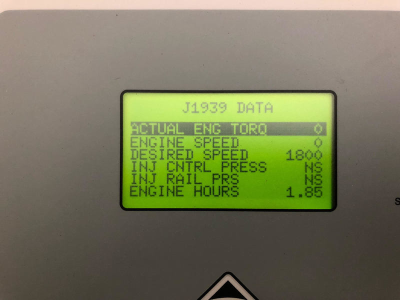 New MTU DS200 Diesel Generator, 1.8 test Hrs, EPA Tier 3