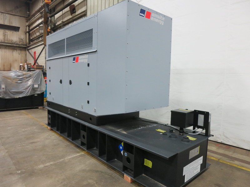 New MTU DS200 Diesel Generator, 0 Hrs, EPA Tier 3