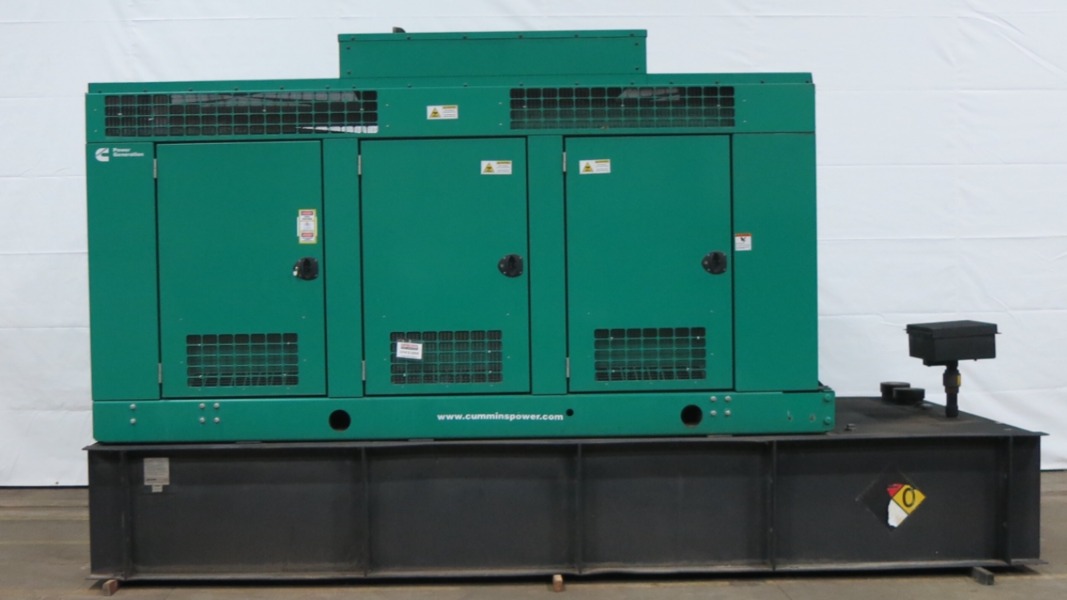 Used Cummins DFEK QSX15G9 Diesel Generator 104 Hrs EPA Tier 2