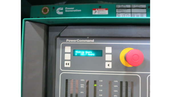 Used Cummins DFEK QSX15-G9 Diesel Generator, 104 Hrs, EPA Tier 2