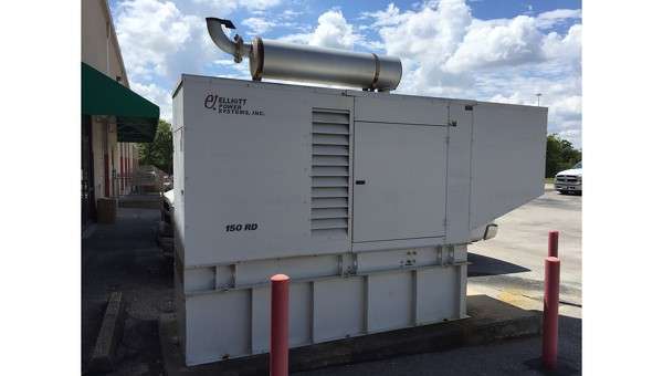 Used John Deere 6081TF001E Diesel Generator