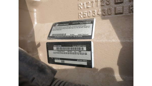 Used John Deere 6081TF001E Diesel Generator