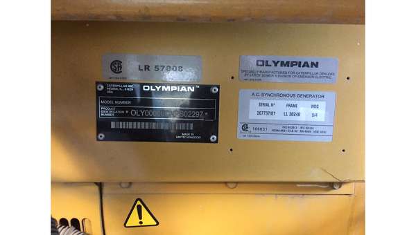 Used Caterpillar D100P1 Diesel Generator