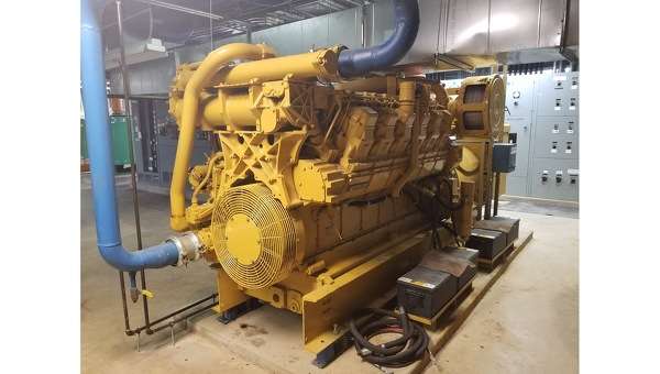 Used Caterpillar 3512 Diesel Generator, 573 Hrs