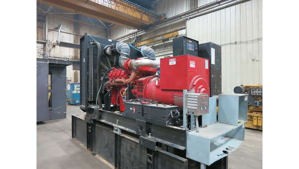 Used Baldor IDLC500-D Diesel Generator, 521 hrs