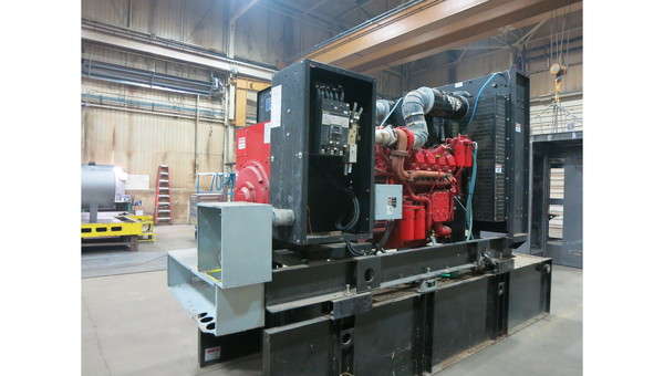 Used Baldor IDLC500-D Diesel Generator, 521 hrs