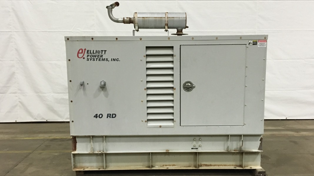 Used Isuzu 40 RD Diesel Generator, 165 Hrs