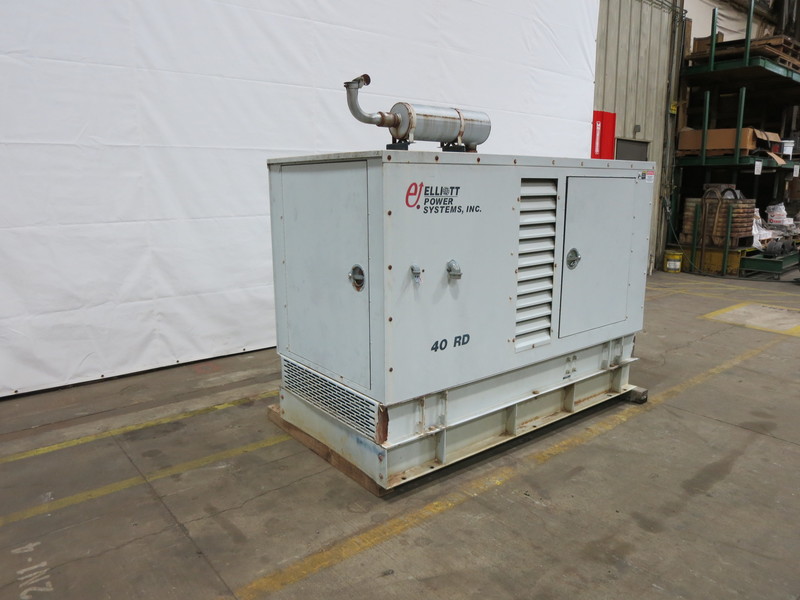 Used Isuzu 40 RD Diesel Generator, 165 Hrs