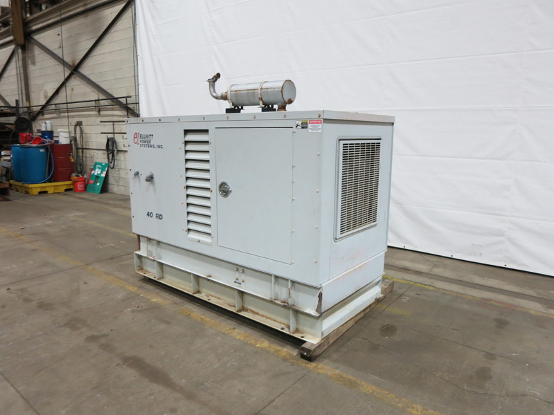 Used Isuzu 40 RD Diesel Generator, 165 Hrs