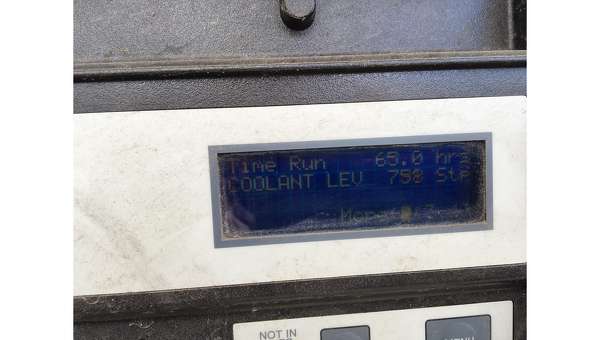 Used Generac QT150 Natural Gas Generator, 66 hrs