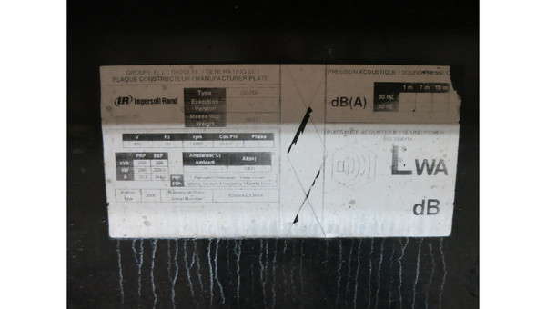 Used Ingersoll Rand G260 Diesel Generator, 28 Hrs