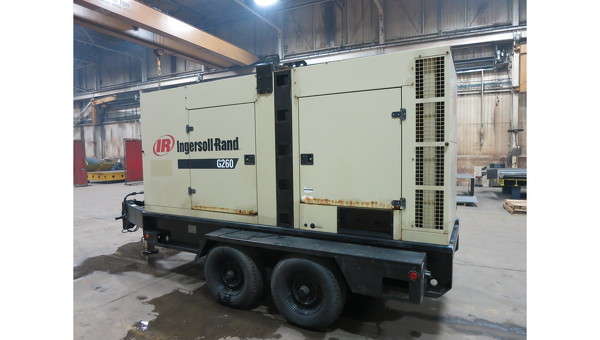 Used Ingersoll Rand G260 Diesel Generator, 28 Hrs