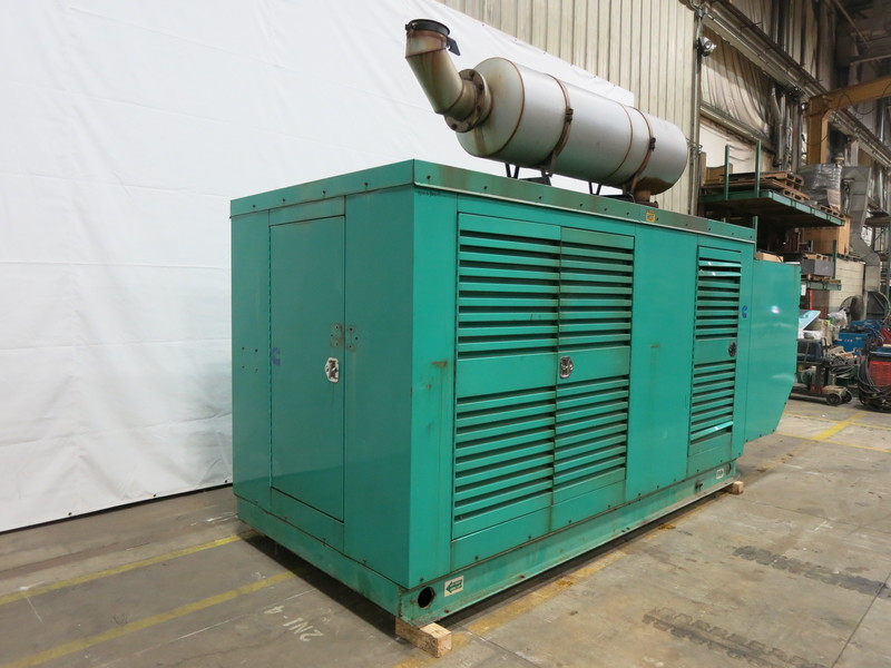 Used Cummins GTA14G2 Natural Gas Generator, 115 Hrs