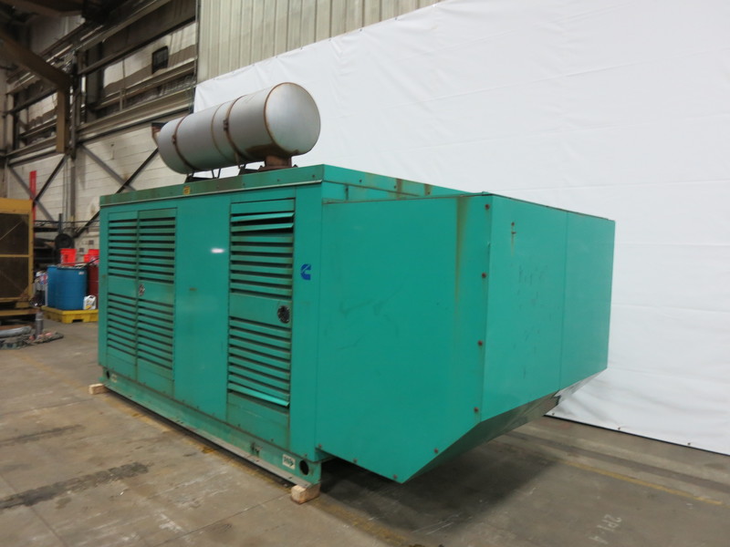 Used Cummins GTA14G2 Natural Gas Generator, 115 Hrs