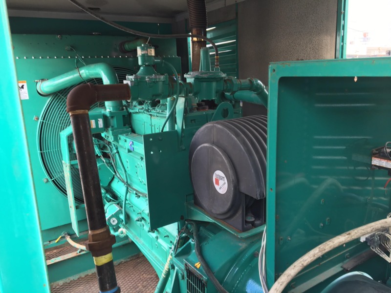 Used Cummins GTA14G2 Natural Gas Generator, 115 Hrs