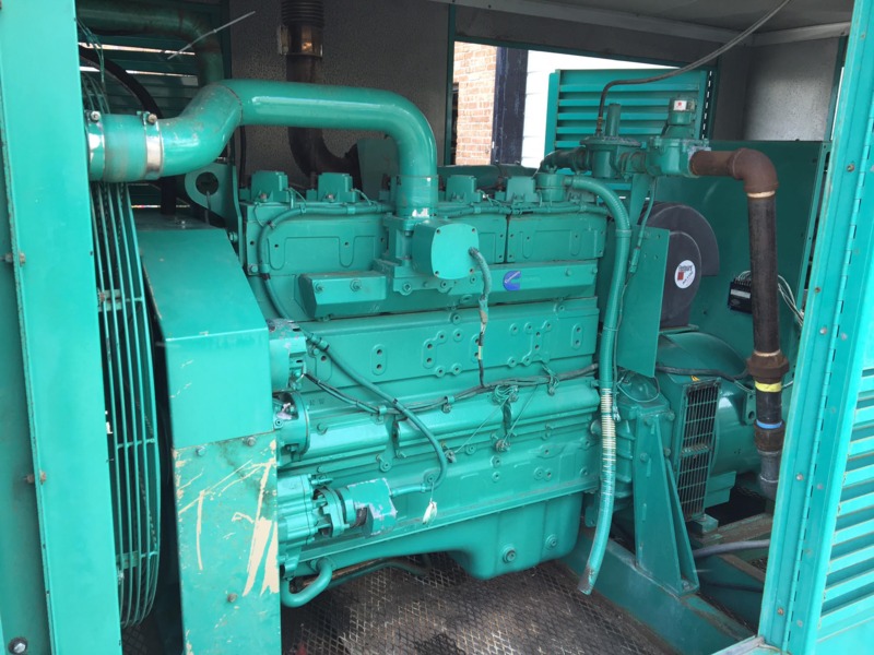 Used Cummins GTA14G2 Natural Gas Generator, 115 Hrs