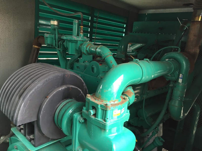 Used Cummins GTA14G2 Natural Gas Generator, 115 Hrs
