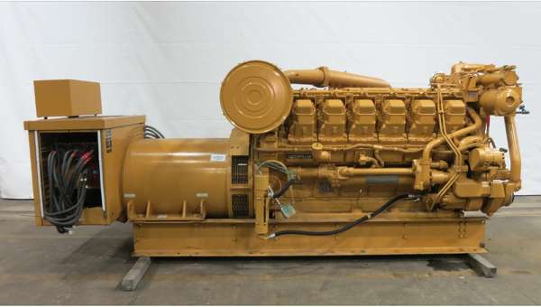 Used Caterpillar 3512 Diesel Generator, 573 Hrs