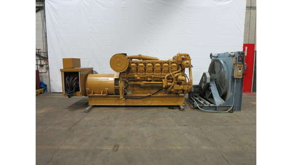 Used Caterpillar 3512 Diesel Generator, 573 Hrs