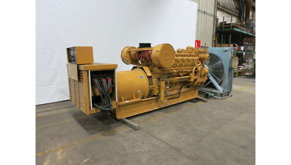 Used Caterpillar 3512 Diesel Generator, 573 Hrs
