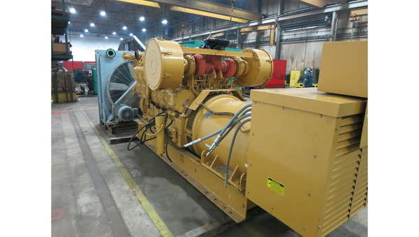 Used Caterpillar 3512 Diesel Generator, 573 Hrs