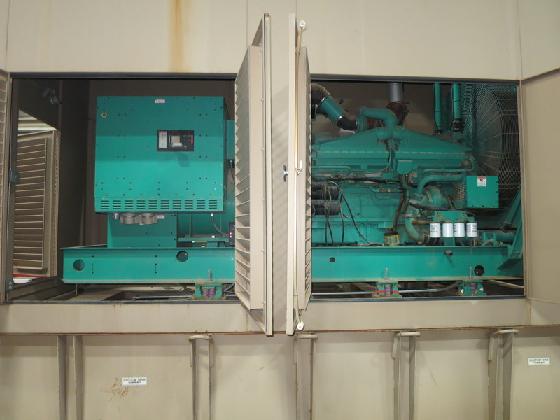 Used Cummins DFJD Diesel Generator, 144 Hrs