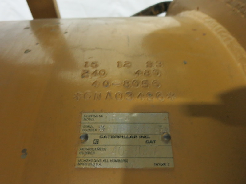 Used Caterpillar 3508 Diesel Generator, 1512 Hrs