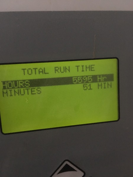 Used MTU DS500 Diesel Generator, 5596 Hrs