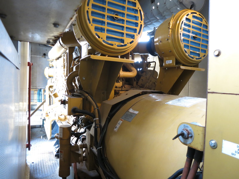 Used Caterpillar XQ2000 Diesel Generator, 3653 Hrs