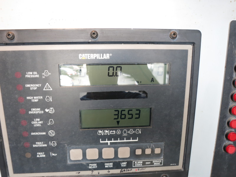Used Caterpillar XQ2000 Diesel Generator, 3653 Hrs