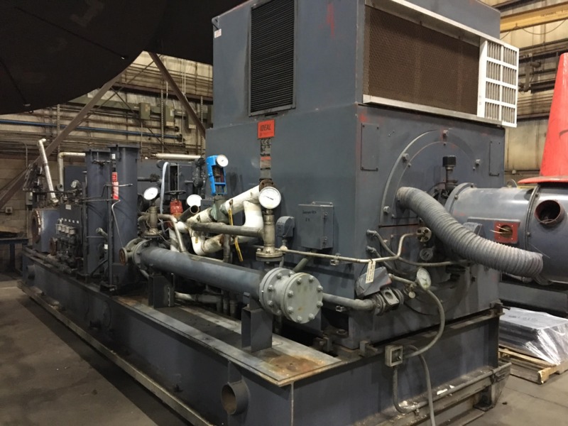 Used Murray 1500 kW RJG2 Steam turbine