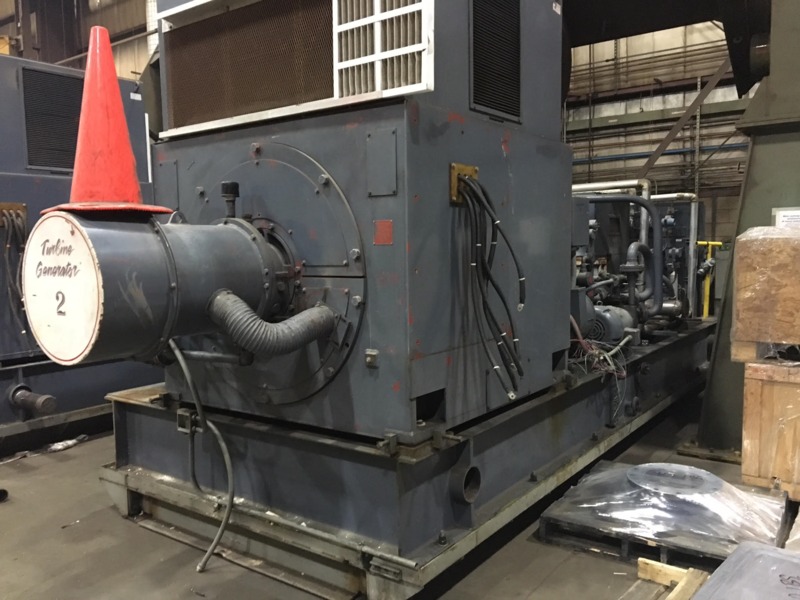 Used Murray 1500 kW RJG2 Steam turbine