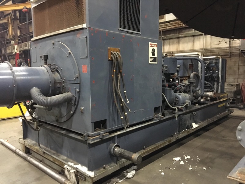 Used Murray 1500 kW RJG2 Steam turbine