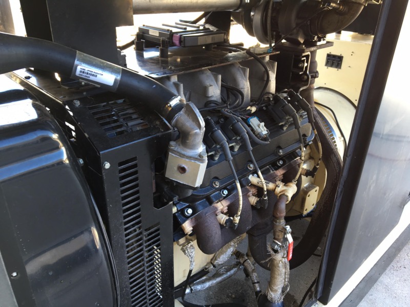 Used Kohler 125RZG Natural Gas Generator, 820 Hrs