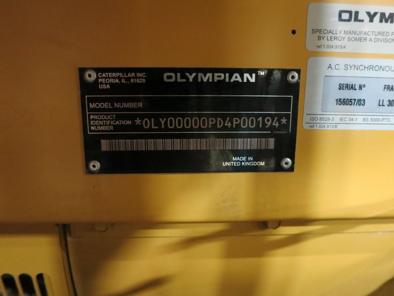 Used Caterpillar D100P4 Diesel Generator