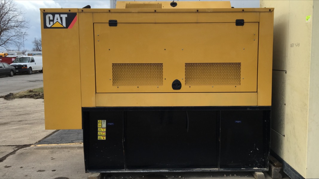 Used Caterpillar D80-6 Diesel Generator, 117 Hrs, EPA Tier 3