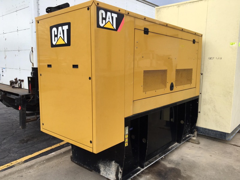 Used Caterpillar D80-6 Diesel Generator, 117 Hrs, EPA Tier 3