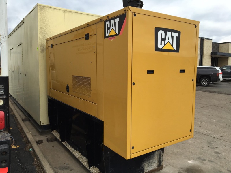 Used Caterpillar D80-6 Diesel Generator, 117 Hrs, EPA Tier 3