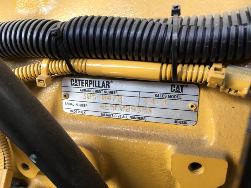 Used Caterpillar D80-6 Diesel Generator, 117 Hrs, EPA Tier 3