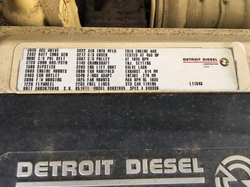Used Kohler 275RZD Natural Gas Generator