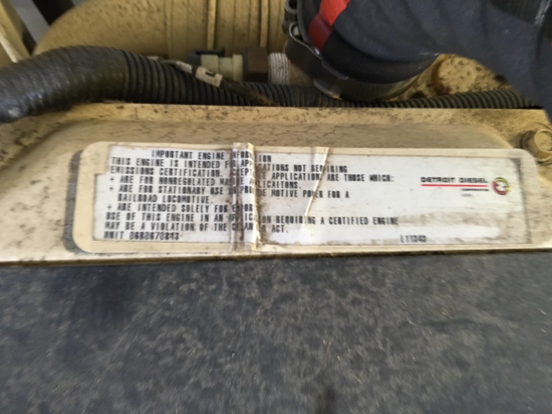 Used Kohler 275RZD Natural Gas Generator