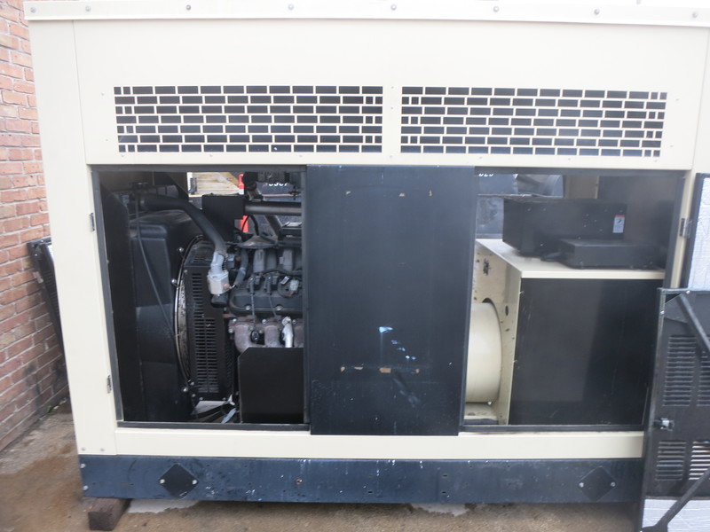 Used Kohler 125RZG Natural Gas Generator, 86 Hrs