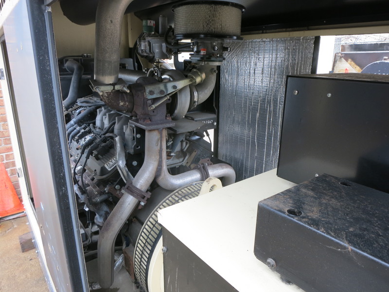 Used Kohler 125RZG Natural Gas Generator, 86 Hrs