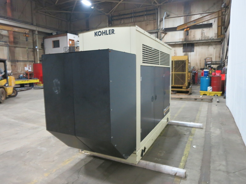 Used Kohler 150RZGB Natural Gas Generator, 218 Hrs